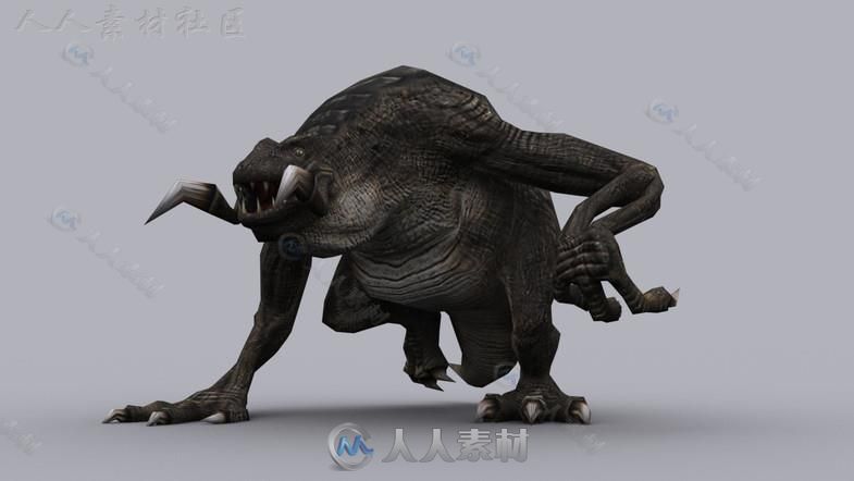 SCI FI型号科幻人形生物角色模型Unity3D素材资源