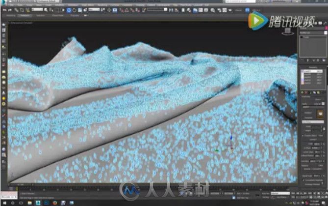 3ds Max中利用Forest pack 制作一个超写实布料教程