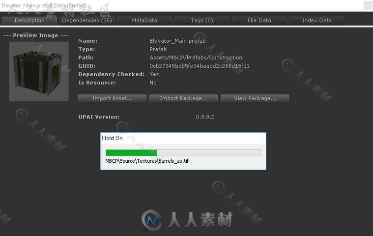 对资产导入和扫描工具编辑器扩充Unity素材资源