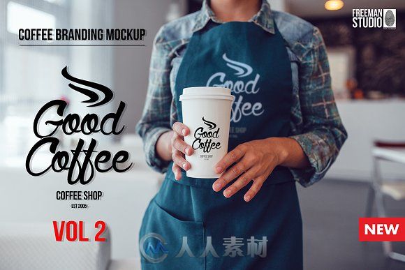 真人手持咖啡杯品牌展示PSD模板Coffee Branding Mock-up Vol 2