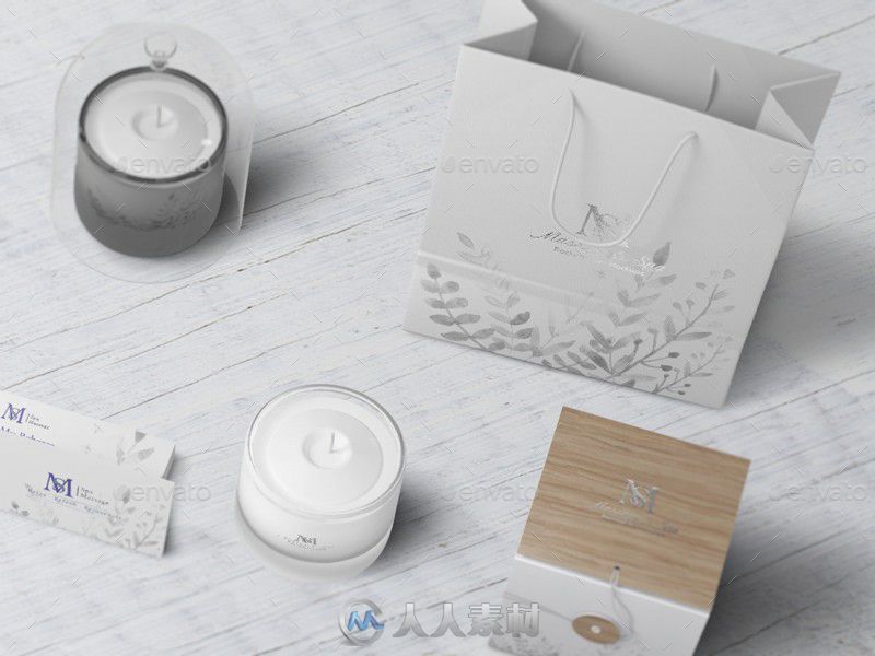 蜡烛杯展示PSD模板展示PSD模板candles-branding-mockups-15962120