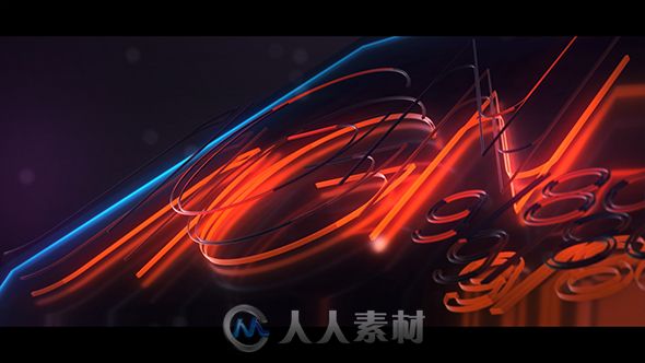 霓虹3D标志动画LOGO演绎AE模板 Videohive  E3D Sign 18521647