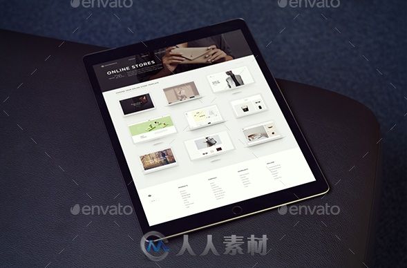 9.7寸IPADPRO使用场景展示PSD模板ipad-pro-mockups-v1