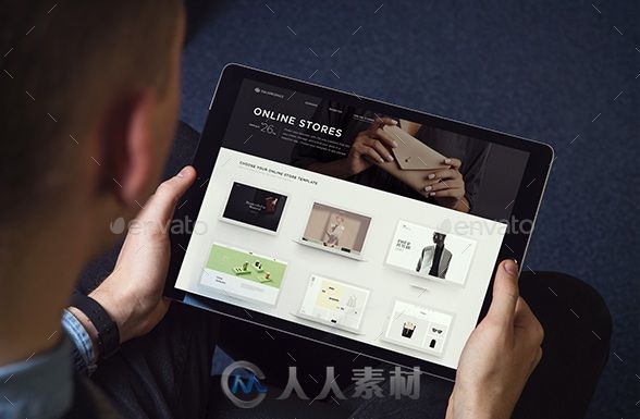 9.7寸IPADPRO使用场景展示PSD模板ipad-pro-mockups-v1