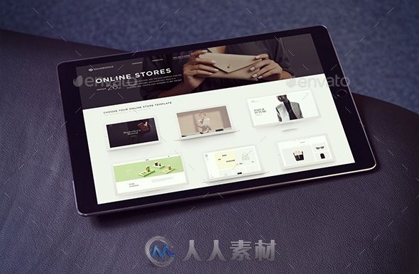 9.7寸IPADPRO使用场景展示PSD模板ipad-pro-mockups-v1