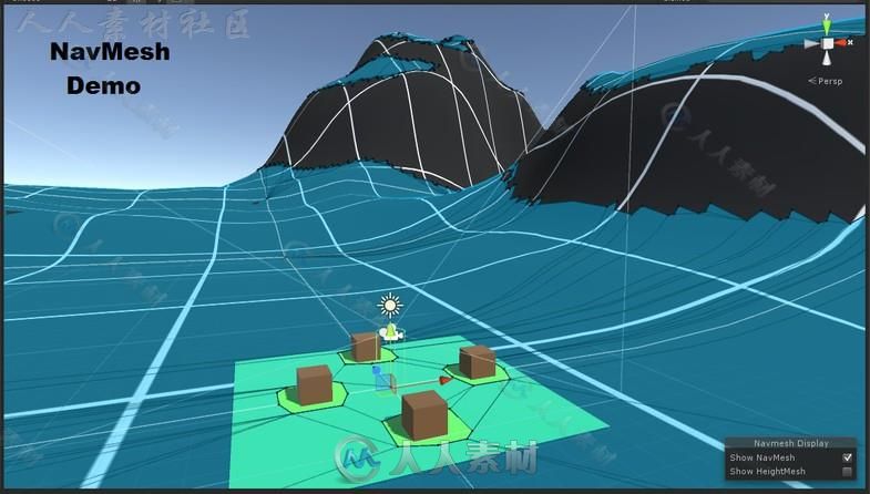 移动VR的示例集合相机脚本Unity素材资源