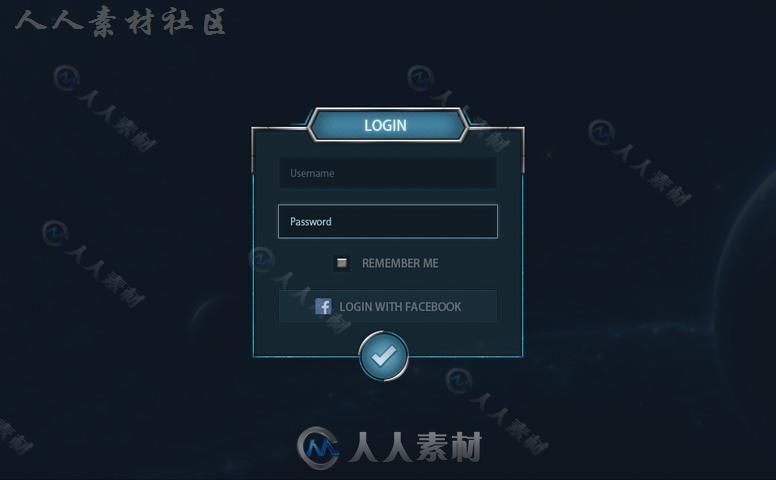 移动界面UI外皮贴图和材质Unity素材资源