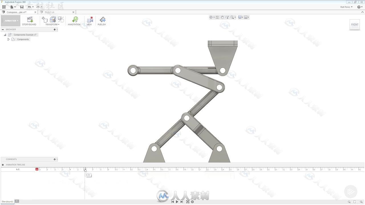 Fusion360组建建构设计视频教程