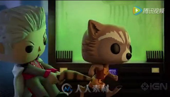 萌值爆表：当“火箭浣熊”和“树人”遇上Funko