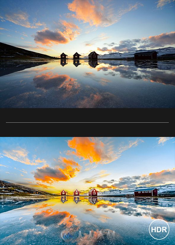 专业级HDR风景调色预设Lightroom模板 Graphicriver HDR Lightroom Presets Vol.1 1...