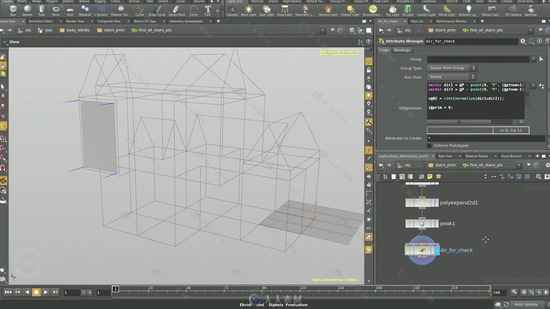 Houdini湖边小屋实例制作视频教程第二季 CMIVFX HOUDINI PROCEDURAL LAKE HOUSES V...