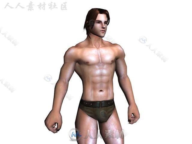 黑暗骑士幻想人形生物角色模型Unity3D素材资源