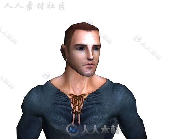 黑暗骑士幻想人形生物角色模型Unity3D素材资源