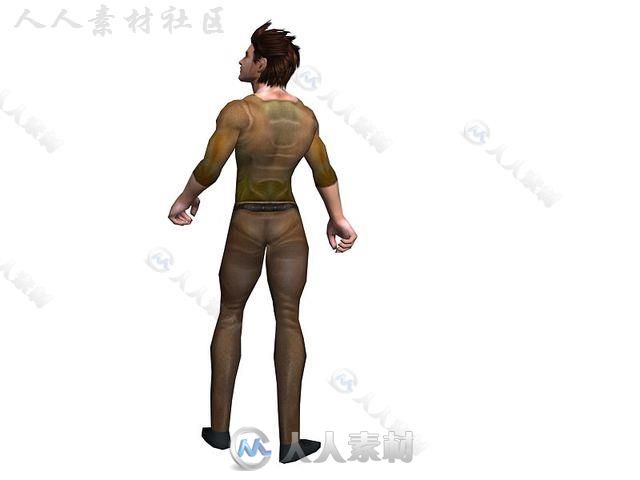 黑暗骑士幻想人形生物角色模型Unity3D素材资源