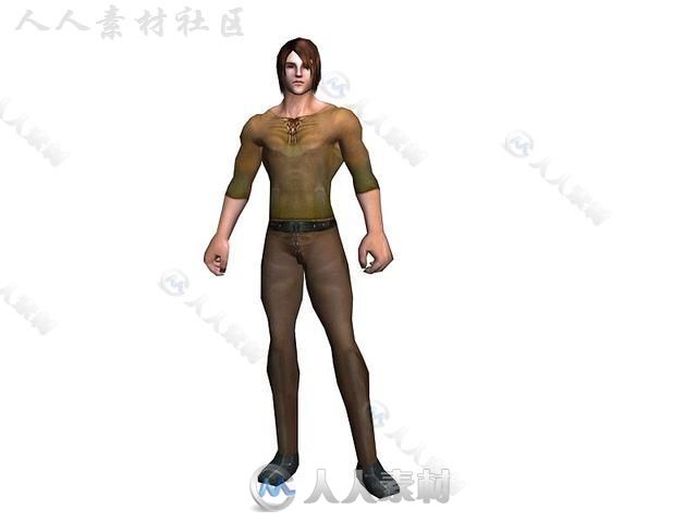 黑暗骑士幻想人形生物角色模型Unity3D素材资源