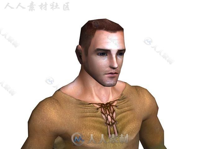 黑暗骑士幻想人形生物角色模型Unity3D素材资源