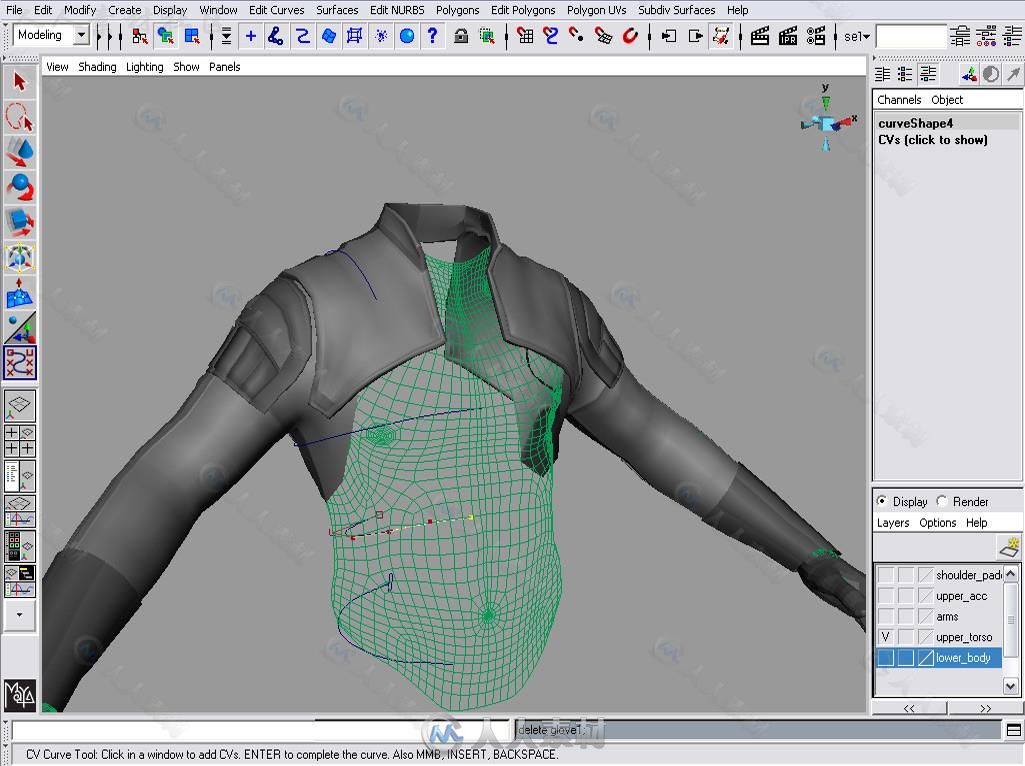 影视游戏角色艺术制作实例训练视频教程 THE GNOMON WORKSHOP CHARACTER MODELING F...