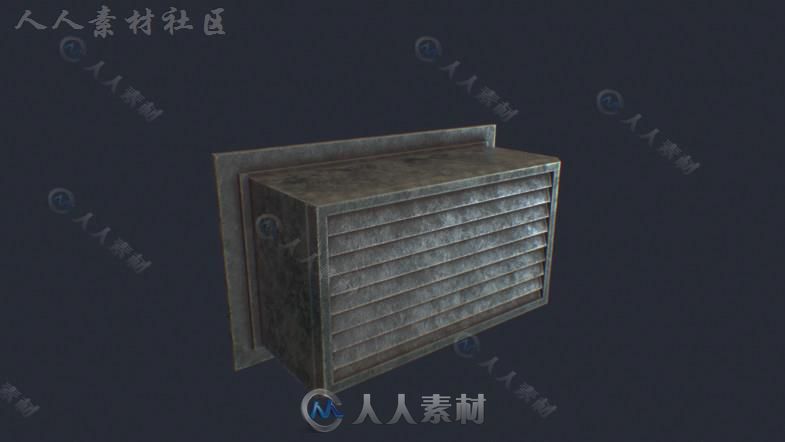 老旧脏乱的房间环境3D模型Unity素材资源