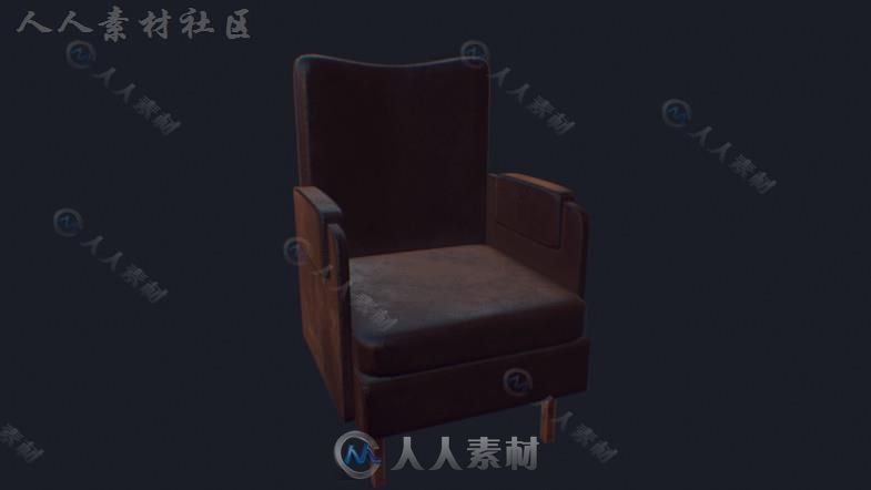 老旧脏乱的房间环境3D模型Unity素材资源