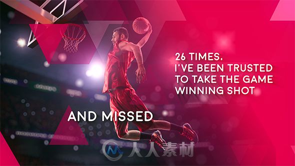 时尚励志文字排版展示标题动画AE模板 Videohive Motivational Typography 2