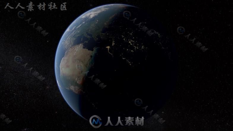 地球火星和月亮行星着色器Unity素材资源