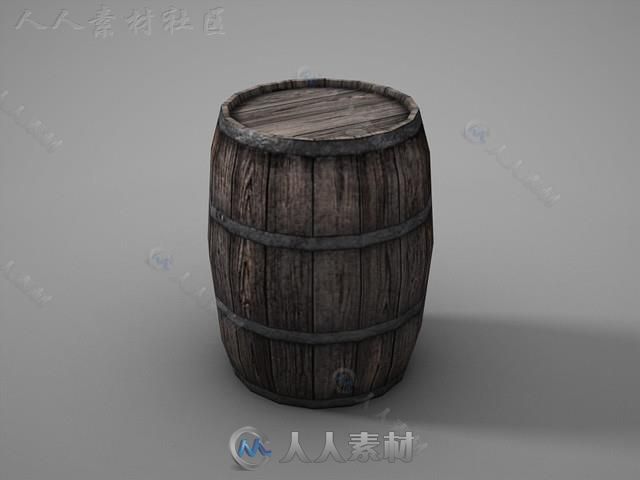 海盗村幻想环境3D模型Unity素材资源