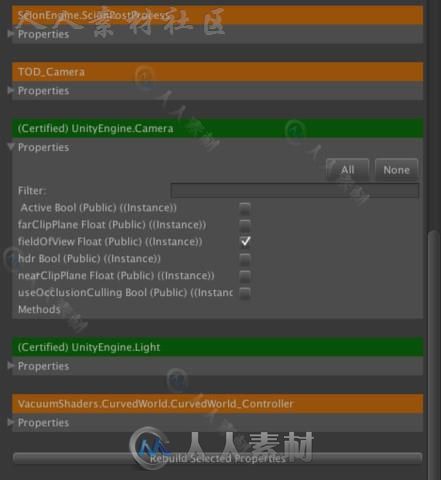 区域控制器Pro过渡效果编辑器扩充Unity素材资源