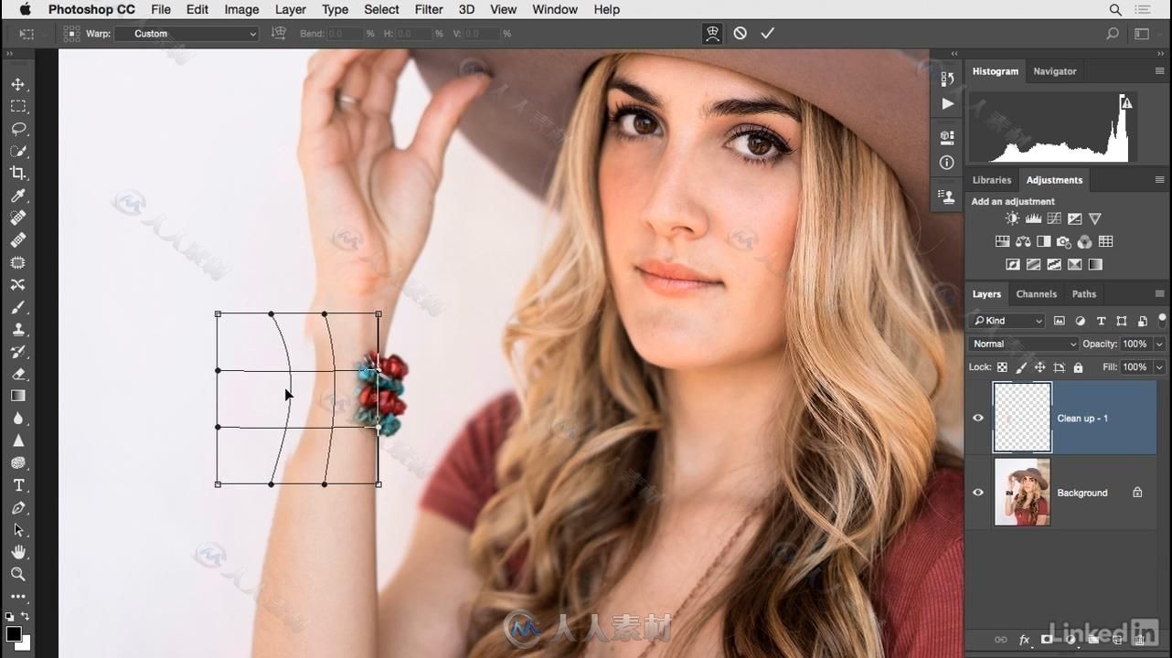 PS人物肖像修饰实例训练大师级视频教程 Learn Photoshop Portrait Retouching