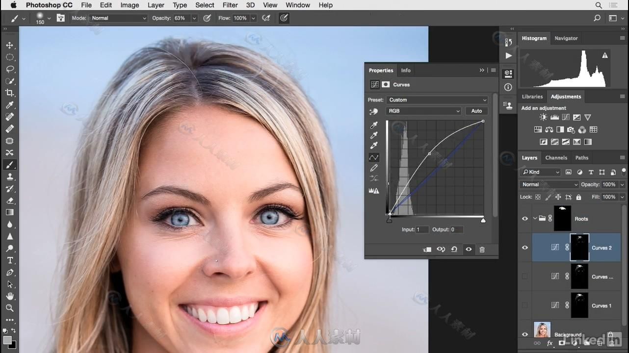 PS人物肖像修饰实例训练大师级视频教程 Learn Photoshop Portrait Retouching