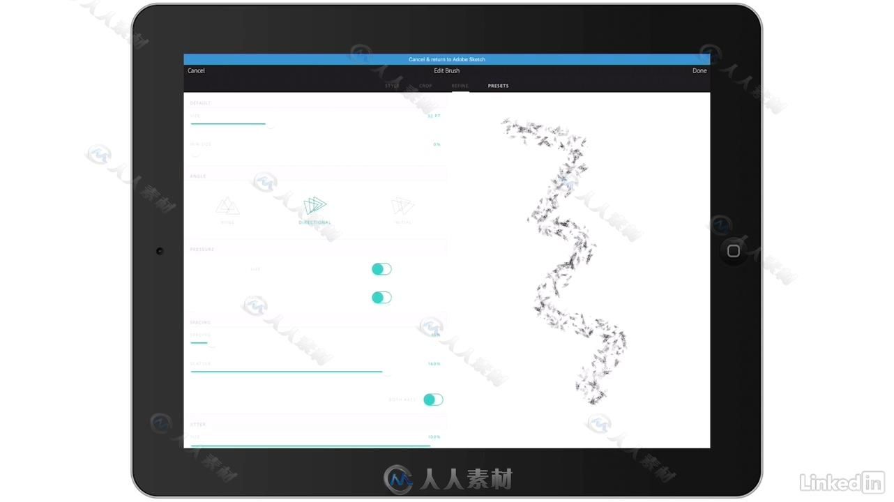 PS移动端ipad数字绘画基础训练视频教程 Drawing with Photoshop Sketch