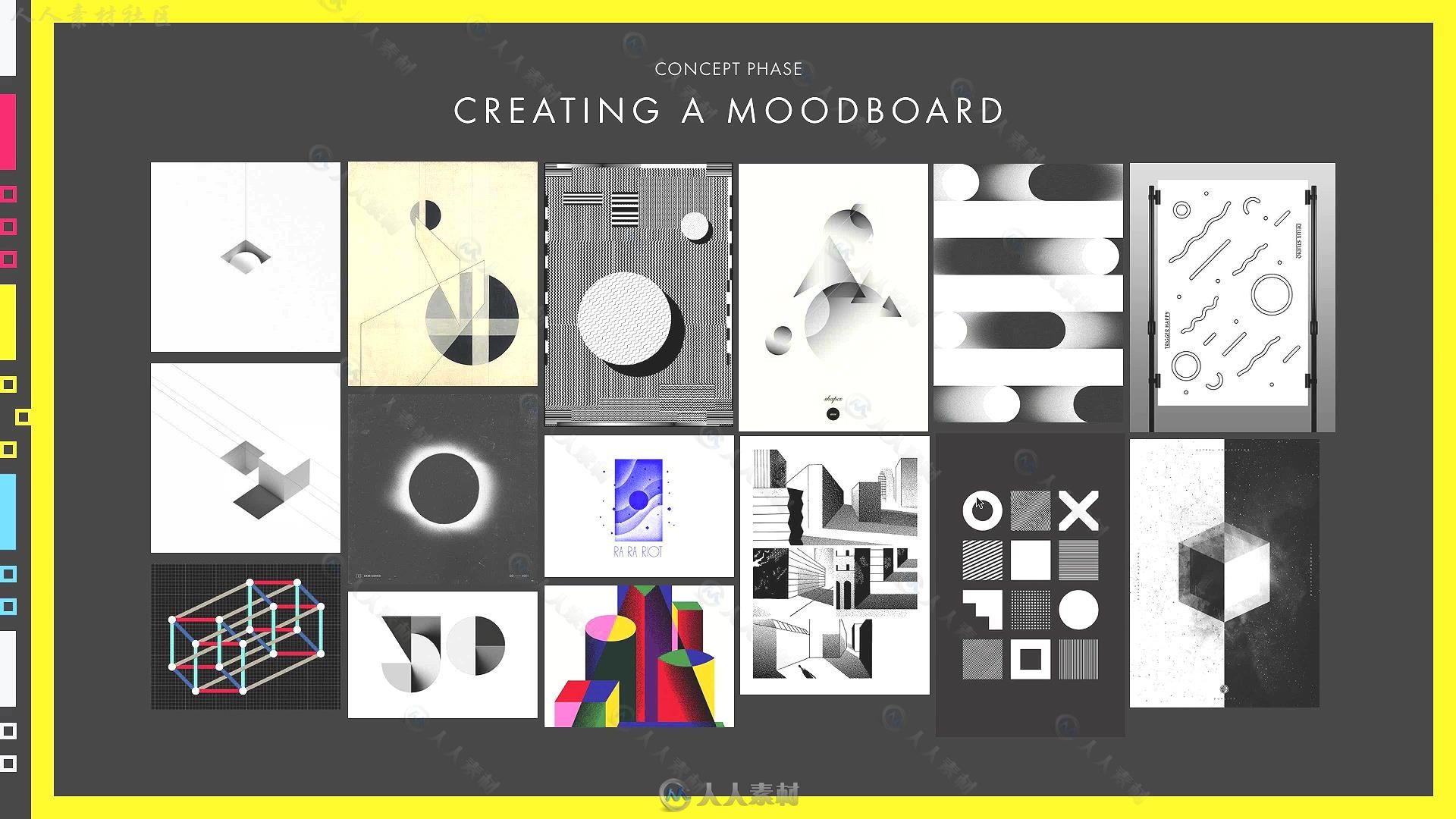 动画运动原理训练视频教程 LEARN SQUARED MOTION DESIGN WITH JORGE R. CANEDO