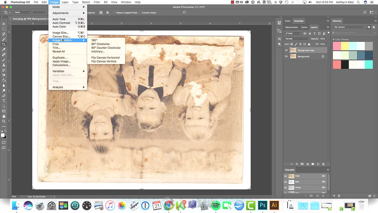 PS老旧照片修复技术训练视频教程 SKILLSHARE PHOTO RESTORATION MADE EASY