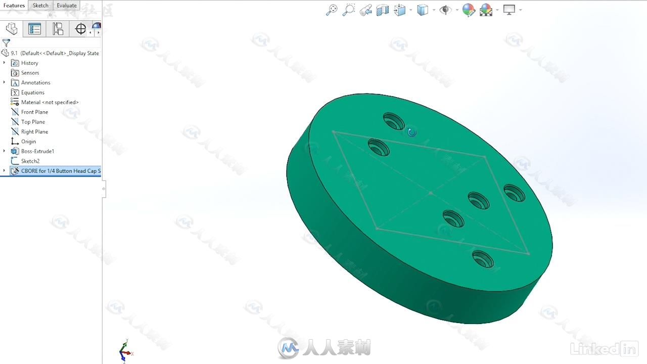 Solidworks 2017全面核心训练视频教程 SOLIDWORKS 2017 Essential Training