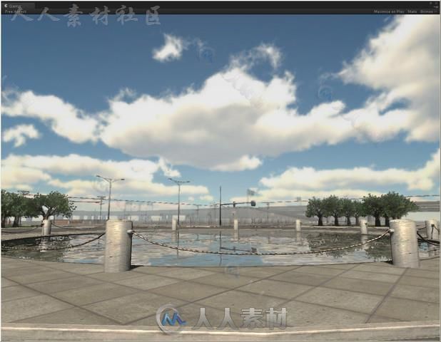 现实城市街头包城市环境3D模型Unity游戏素材资源