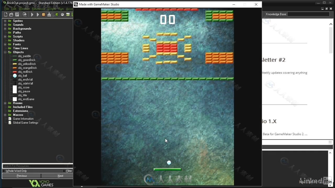 GameMaker Studio高级游戏制作技巧视频教程 Learning GameMaker Studio and GML