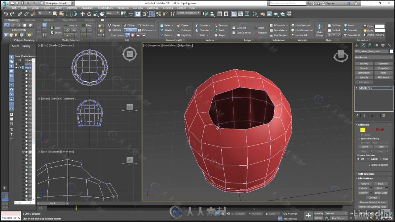 3dsMax硬表面建模基础核心训练视频教程 3ds Max Hard Surface Modeling Basics