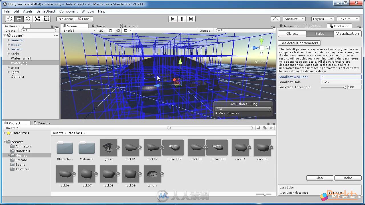 Unity与Blender游戏制作训练视频教程  PACKT PUBLISHING BUILDING A GAME WITH UNI...