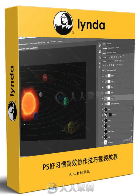 PS好习惯高效协作技巧视频教程 Photoshop Best Practices for Collaboration