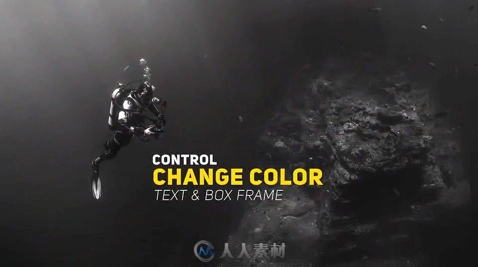 动态立体盒子翻转展示照片幻灯片相册动画AE模板Videohive Minimal Parallax Box 1...