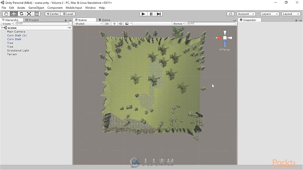 Unity游戏环境制作训练视频教程 Packt Publishing Unity 5 Creating the Game Envi...