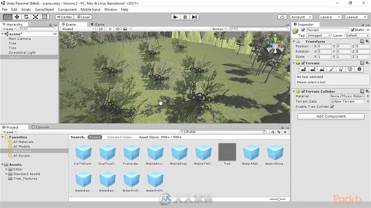 Unity游戏环境制作训练视频教程 Packt Publishing Unity 5 Creating the Game Envi...