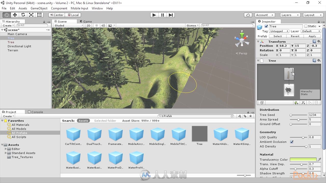 Unity游戏环境制作训练视频教程 Packt Publishing Unity 5 Creating the Game Envi...