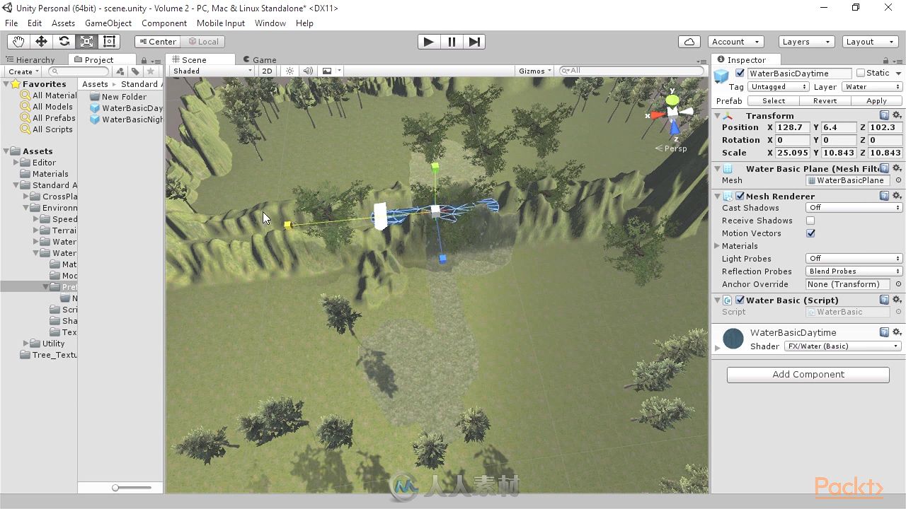 Unity游戏环境制作训练视频教程 Packt Publishing Unity 5 Creating the Game Envi...