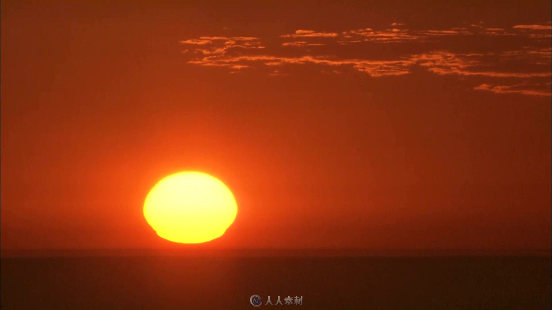 海上太阳升起视频素材