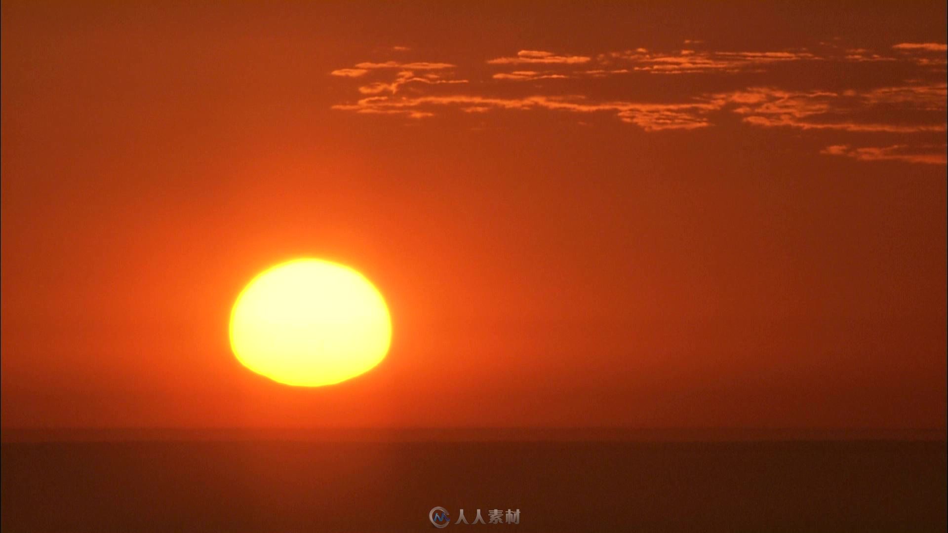 海上太阳升起视频素材