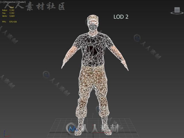 一套完整的动作捕捉动画双足动作Unity游戏素材资源