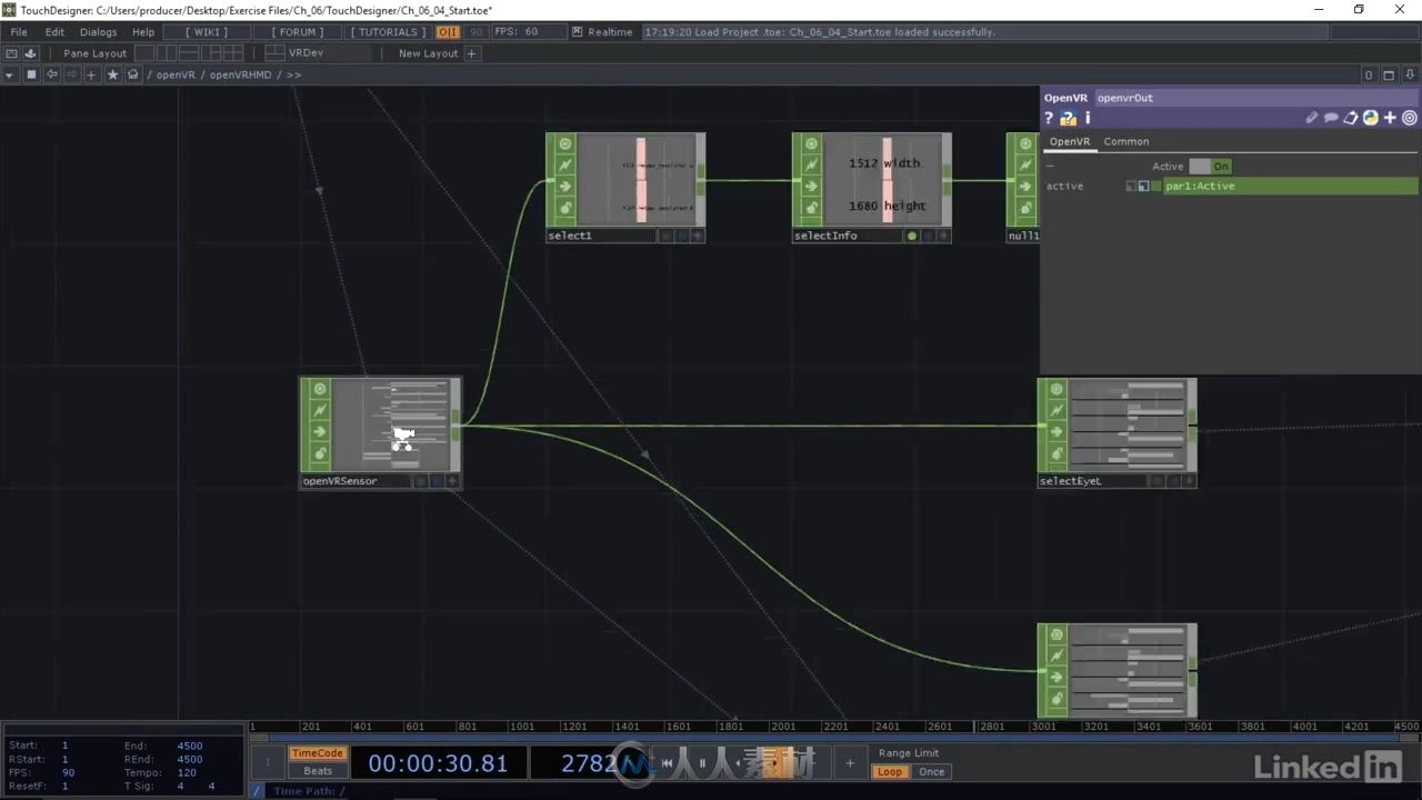 TouchDesigner视觉艺术合成技术训练视频教程 Learning TouchDesigner