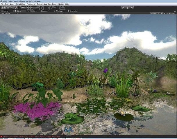 水生植物3D模型Unity游戏素材资源