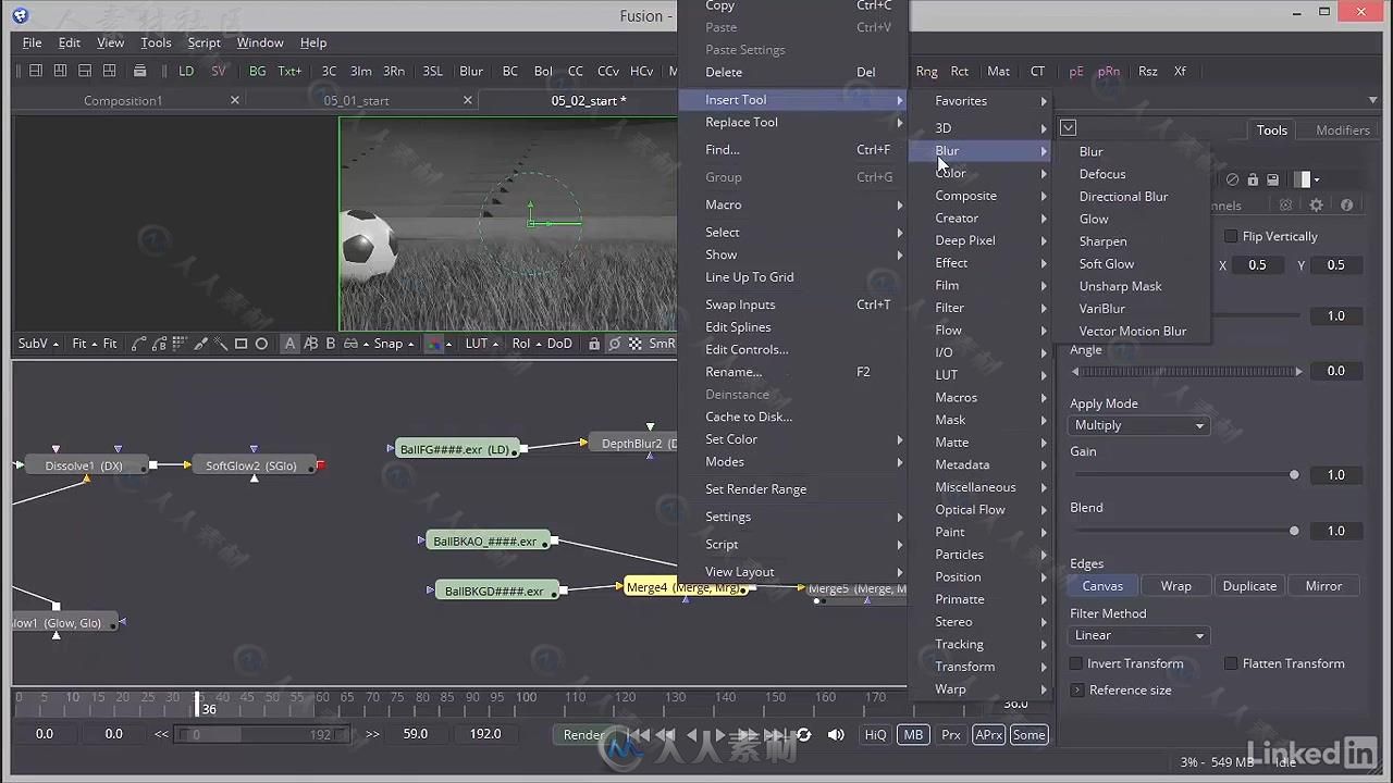 Fusion运动图形合成特效视频教程 Creating Motion Graphics with Fusion