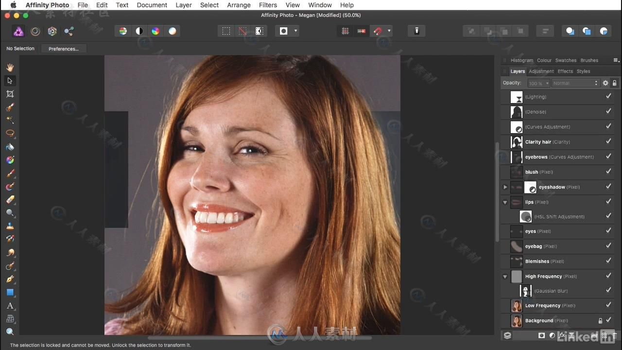 Affinity Photo人物肖像照片修饰技巧视频教程 Affinity Photo Basic Portrait Reto...